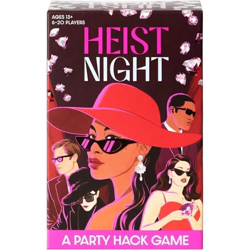Heist Night Card Game Box 6-20 Players 13+ Strategy Game EP Funko Games Family